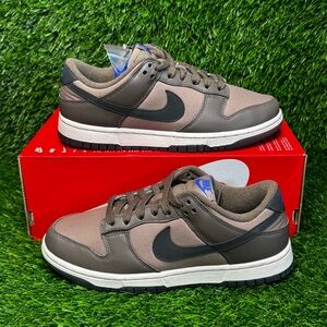 Size 10 Women/8.5 Men - Nike Dunk Low Mink Brown Casual Sneakers - FZ2552-001